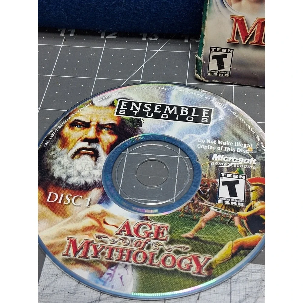Microsoft Age of Mythology PC Game Gold Edition 2 Disc Set 2002
